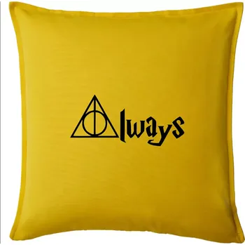 Polštář Harry - Always - Polštář 50x50 - 50x50 - Pouze potah ( Žlutá )