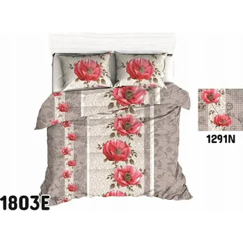 Povlečení Povlečení 140x200 vlčí máky červené květy orientální