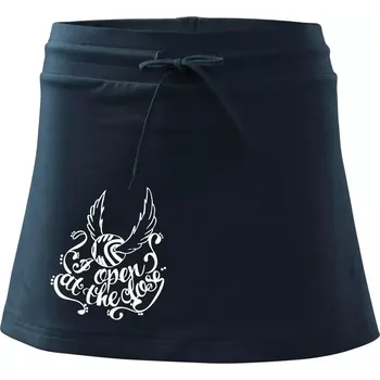 Dámská sukně Harry - Zlatonka - Sportovní sukně - two in one - L ( Námořní modrá (velmi tmavá - téměř černá) )