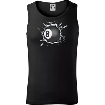 Pánské termoprádlo Kulečníková koule v triku - Tílko pánské Core - 2XL ( Černá )