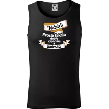 Pánské termoprádlo Nežárli pro pány 50 - Tílko pánské Core - S ( Černá )