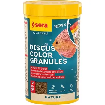 Krmivo pro rybičky SERA Discus Color Granules Nature 105g