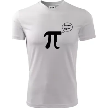 Chlapecké oblečení Nakouslé Pí - Dětské triko sportovní (dresovina) - 134 cm/8 let ( Bílá )