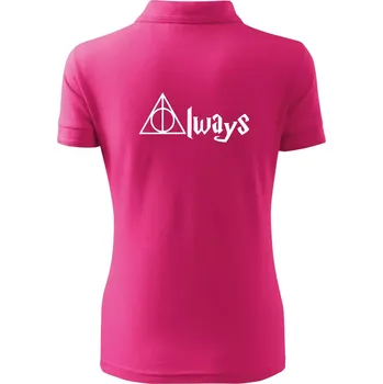 Harry - Always - Polokošile dámská Pique Polo - XS ( Purpurová )
