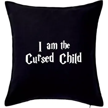 Polštář Harry - Cursed Child - Polštář 50x50 - 50x50 - Pouze potah ( Černá )