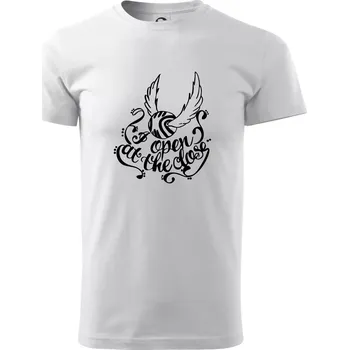 Pánské tričko Harry - Zlatonka - Klasické pánské triko vyšší gramáže - XS ( Bílá )