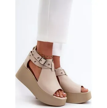 Dámské polobotky Bota na klínech model 196627 Step in style 37