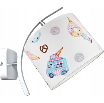 Nástěnné svítidlo Nástěnné svítidlo JasnoCiemno E27 bílé