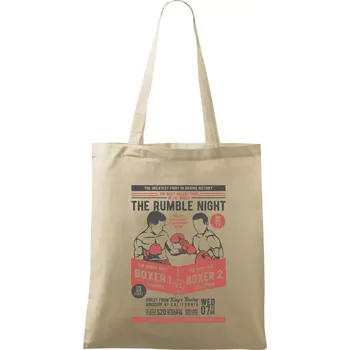 Nákupní taška Classic Boxing - Taška bavlněná - 42 x 38 cm ( Naturální )