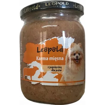 Krmivo pro psa Leopold Krmivo s jehněčím masem pro psy 500g