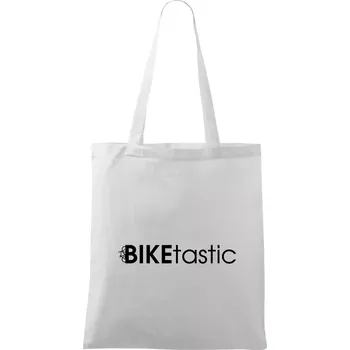 Nákupní taška Bike nápisy Biketastic - Taška bavlněná - 42 x 38 cm ( Bílá )