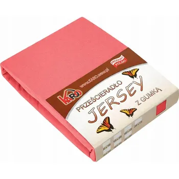 Prostěradlo Prostěradlo jersey s gumou 60x120 malinové KARO