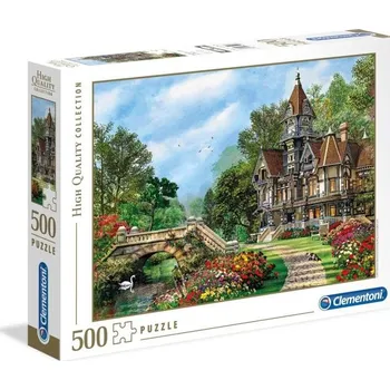 Puzzle Clementoni Puzzle - Vila Old Waterway 500 dílků