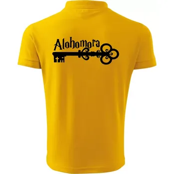 Pánská košile Harry - Alohomora - Polokošile pánská Pique Polo 203 - S ( Žlutá )