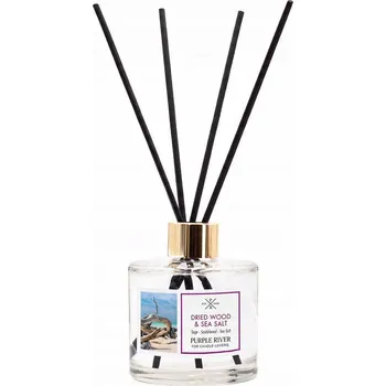 Vonná tyčinka Vonné tyčinky v krabičce Dřevo a mořská sůl 200 ml Purple River