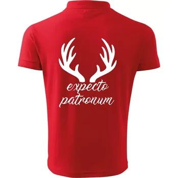 Pánská košile Harry - Expecto patronum - Polokošile pánská Pique Polo 203 - XL ( Červená )