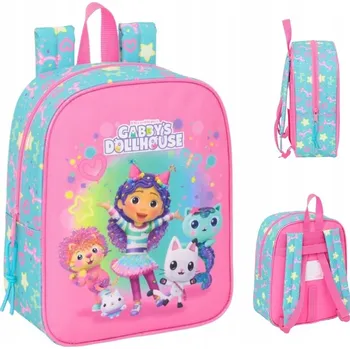 Dětský batoh SAFTA BATOH MALÝ PŘEDŠKOLNÍ BATOH PRO DĚTI DO ŠKOLKY GÁBININ KOUZELNÝ DOMEK