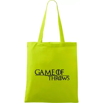 Judo Game of throws - Taška bavlněná - 42 x 38 cm ( Limetková )