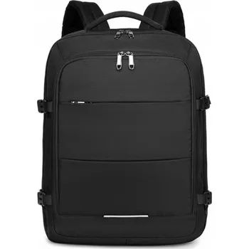 Městský batoh Pánský černý Batoh Ryanair Wizzair Expander do letadla