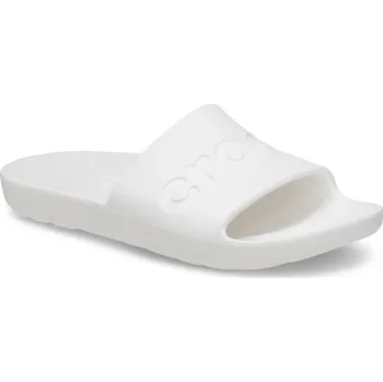 Pánské sandále Crocs Adults Logo Sliders White 11 (46-47)
