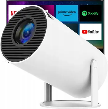 Projektor LED Projektor Magcubic HY300 PRO PŘENOSNÝ PROJEKTOR ANDROID SMART TV 5G bílý