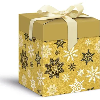Vánoce MFP krabička dárková vánoční 12x12x15cm 5370609