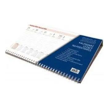 Diář Kalendarz 2026 tygodniowy leżący na podstawce