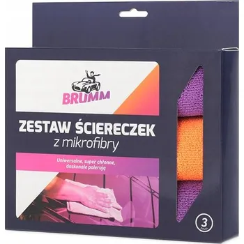 Utěrka Brumm ACBRMIC3 Mikrovláknové utěrky, 3 ks