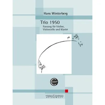 Trio 1950 - Winterberg, Hans (2025, Brožura, Boosey + Hawkes)