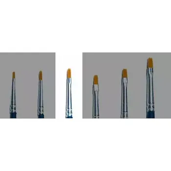 Brush Synthetic Flat - SINGLE PACK 52223 - plochý syntetický štětec (velikost 0)
