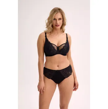 Podprsenka JESSIA 1229 BLACK SOFT BALCONETTE BRA černá 95D