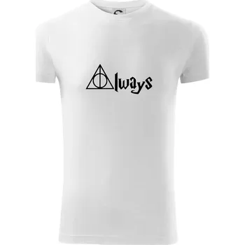 Harry - Always - Viper FIT - Pánské zůžené tričko - S ( Bílá )