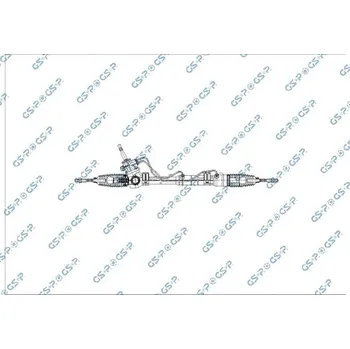 Posilovač řízení Řídicí mechanismus GSP SR901040