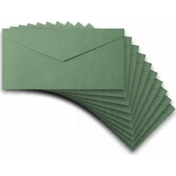 Obálka Dekorativní obálky 220x110mm PREMIUM zelené x10