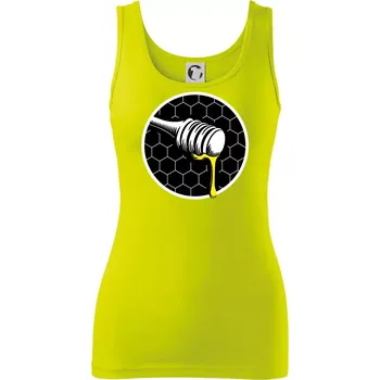 Včelařův med - Dámské tílko - S ( Limetková )