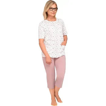 Dámské pyžamo Dámské pyžamo Martel Maria I 200 kr/r M-2XL cappuccino XXL