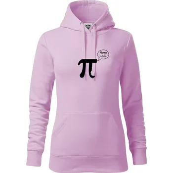 Dámská mikina Nakouslé Pí - Mikina dámská Cape s kapucí - XS ( Orchid )