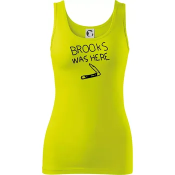 Dámské tričko Věznice Shawshank - Dámské tílko - 2XL ( Limetková )