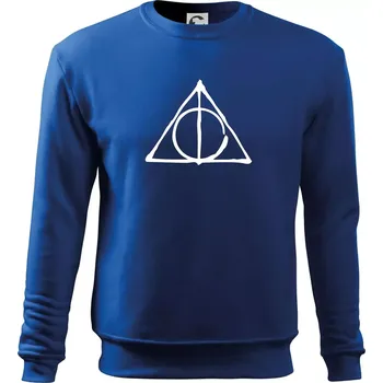 Chlapecké tričko Harry - symbol relikvie - Mikina Essential dětská - 158 cm/12 let ( Královská modrá )