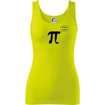 Dámské tričko Nakouslé Pí - Dámské tílko - M ( Limetková )