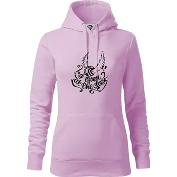 Dámská mikina Harry - Zlatonka - Mikina dámská Cape s kapucí - S ( Orchid )