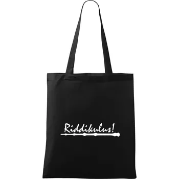 Nákupní taška Harry - Riddikulus - Taška bavlněná - 42 x 38 cm ( Černá )