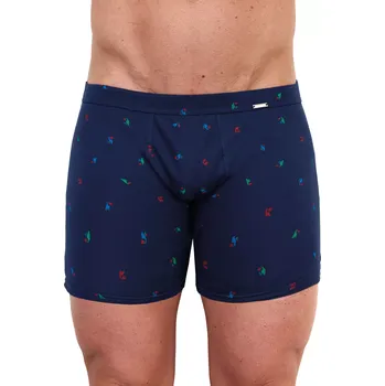 Pánské spodní prádlo Pánské boxerky 904/124 Prime - CORNETTE tmavě modrá M