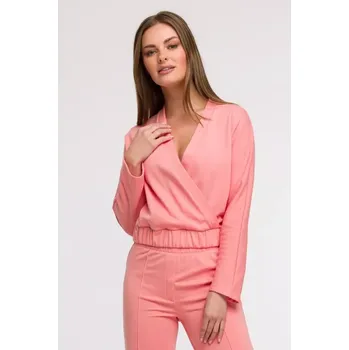 Dámská mikina B292 Zavinovací mikina - korálová EU XL