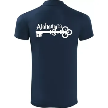 Pánská košile Harry - Alohomora - Polokošile Victory sportovní (dresovina) - 2XL ( Námořní modrá (velmi tmavá - téměř černá) )