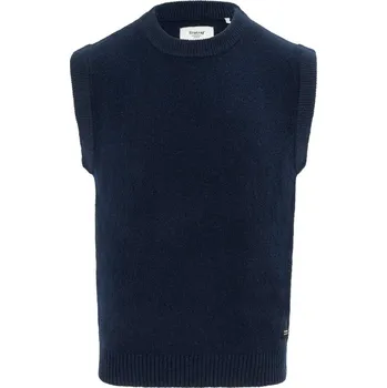 Pánské tílko Firetrap Crew Neck Sleeveless Sweater Vest Men Navy XL