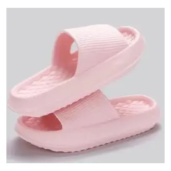 Dámské sandále Měkké letní pantofle s pěnovou podrážkou – koupelnové unisex Barva: Růžová, Velikost: 42-43