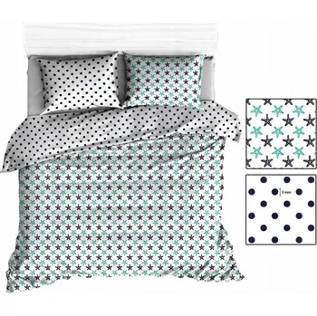 Povlečení Povlečení 140x200 Hvězdice a puntíky