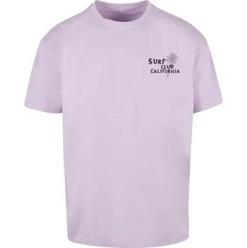 Pánská móda Surf Club California Oversized T-shirt - lilac S