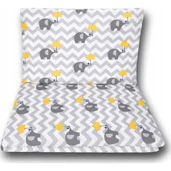 Povlečení Sada povlečení Tuppi 90 x 120 cm šedá